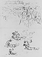 Orlando Inammorato, John Singer Sargent (American, Florence 1856–1925 London), Pen and ink on off-white wove paper, American